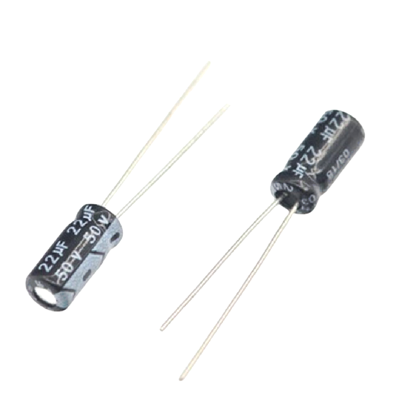 el condensador electrolítico de aluminio de 50 V 22UF 5*11mm 50V 33UF 5*11mm original