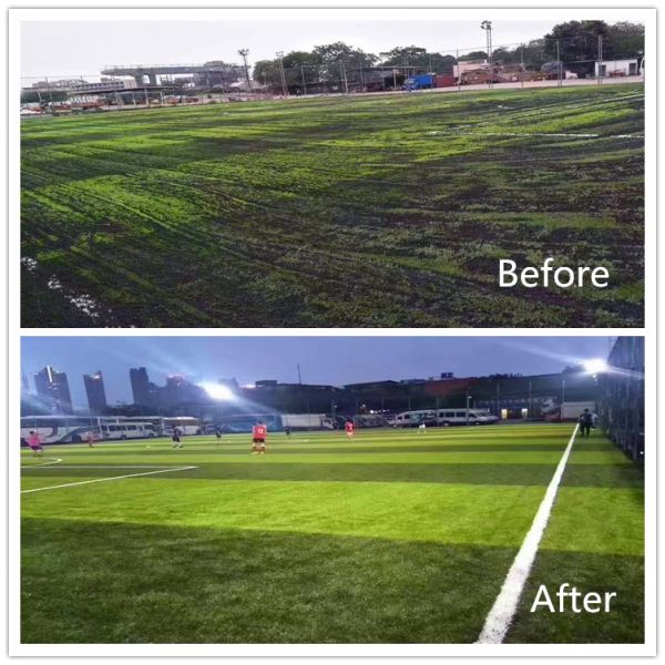 Professional Grade Artificial Soccer Pitch with 8-Year Lifespan and High Density Synthetic Football Turf