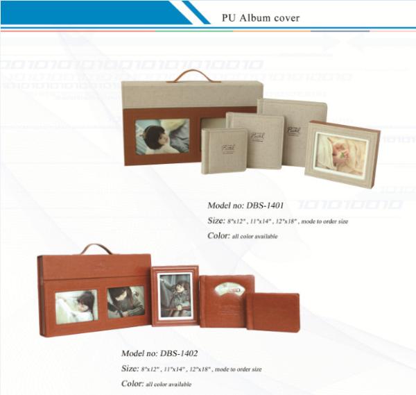 PU Album Covers /  Leather Album Cover,Customized  Leather Album Cover with Suitcase /  PU Album Covers
