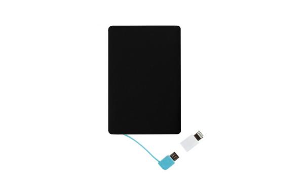 PB-A25 2500mAh Wallet Charger                   Ultra Sleek 8mm&Light 60g