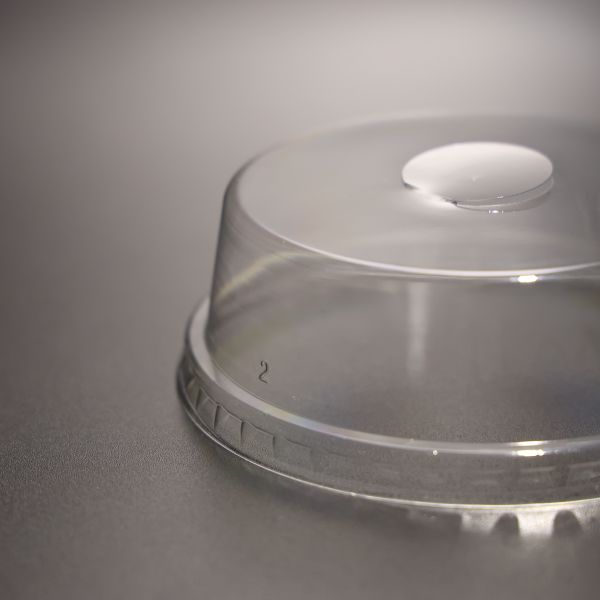 OEM Logo Disposable Dome Plastic Cup Lids Takeaway Cup Plastic Cover
