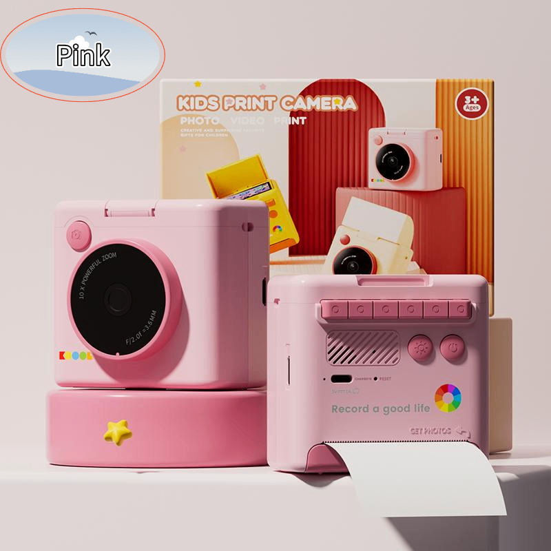 k91 Kids Instant Camera 1080P HD Digital Camera Photo Paper