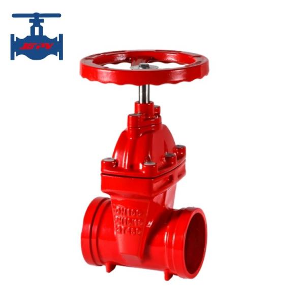 Ductile Iron Non Rising Stem Gate Valve Resilient Seated Small Size