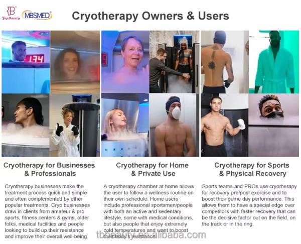 2025 T&B Cryo Cold Chamber Machine Therapy Whole Body Cryotherapy Cryo Cabin Cryotherapy Chamber