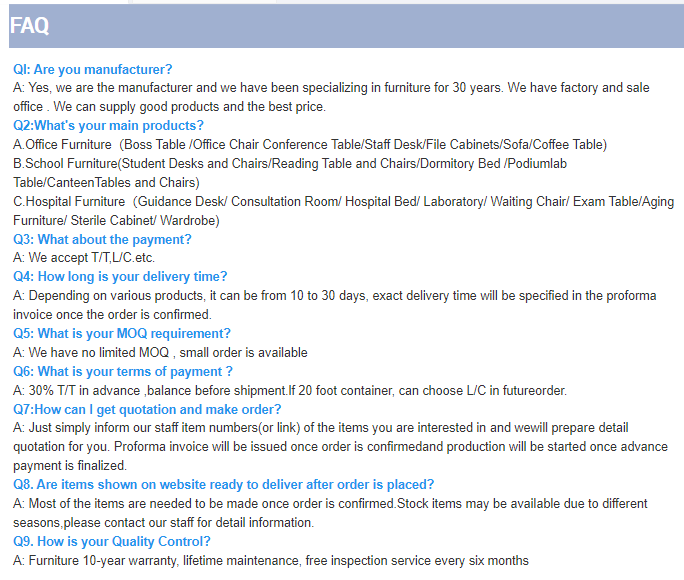 Офисный комплект из твердого дерева для рабочего стола и стула из старинного агана