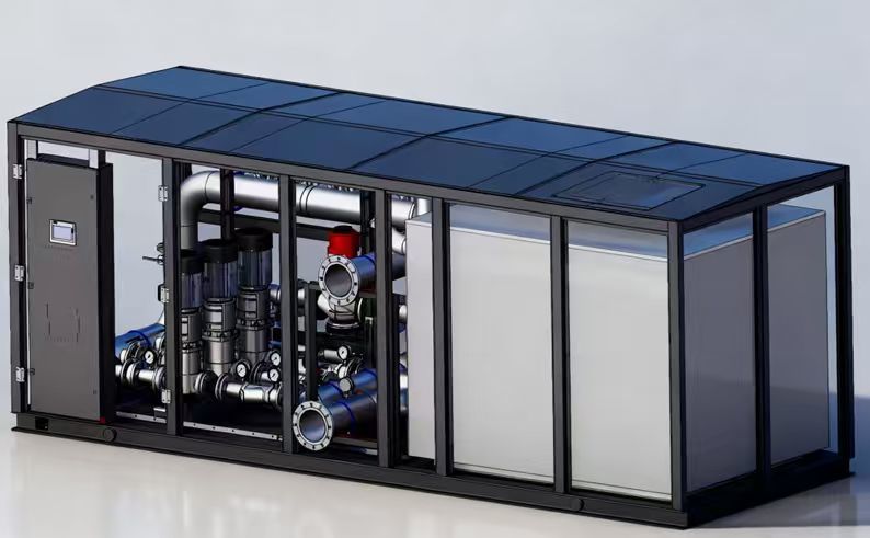 Primary Side Cooling Station for Data Centers Providing Terminal Cooling Solutions