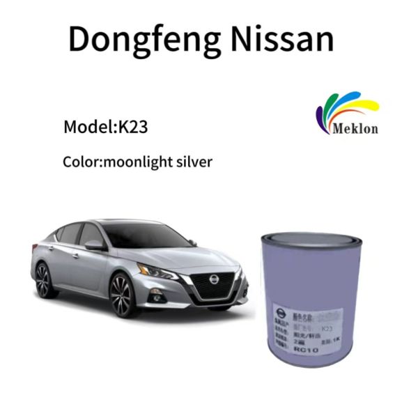 Anti UV Practical Silver Car Paint Multifunctional Auto Colour Paint