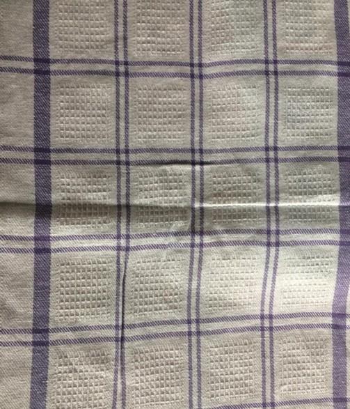 Soft Purple Kitchen Tea Towels With Machine Wash Anti - Bacterial Treatment