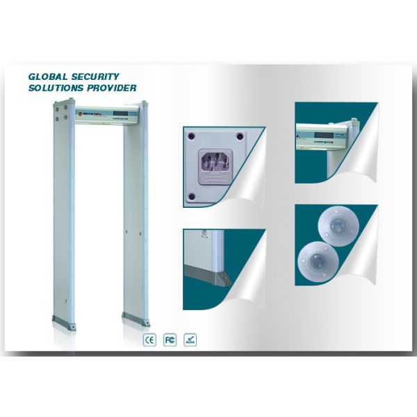 Высокая портативная машинка металлоискателя аркы зон чувствительности 18, СИД вы