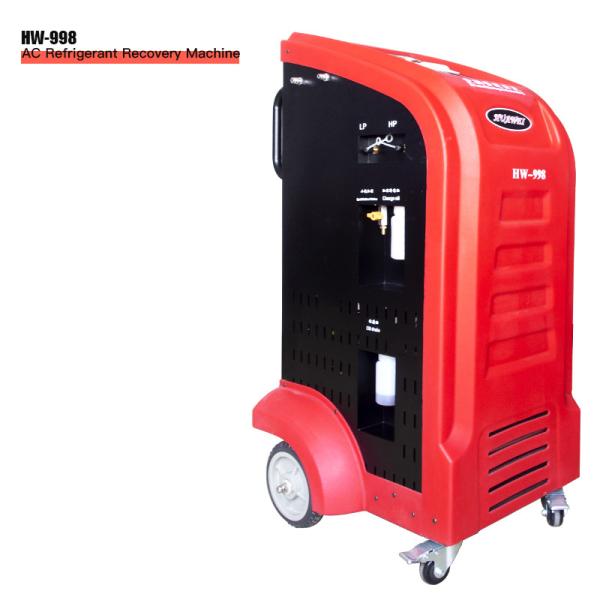 A C.A. automática da máquina da recuperação do líquido refrigerante de 1HP R134a recarrega a máquina para o carro