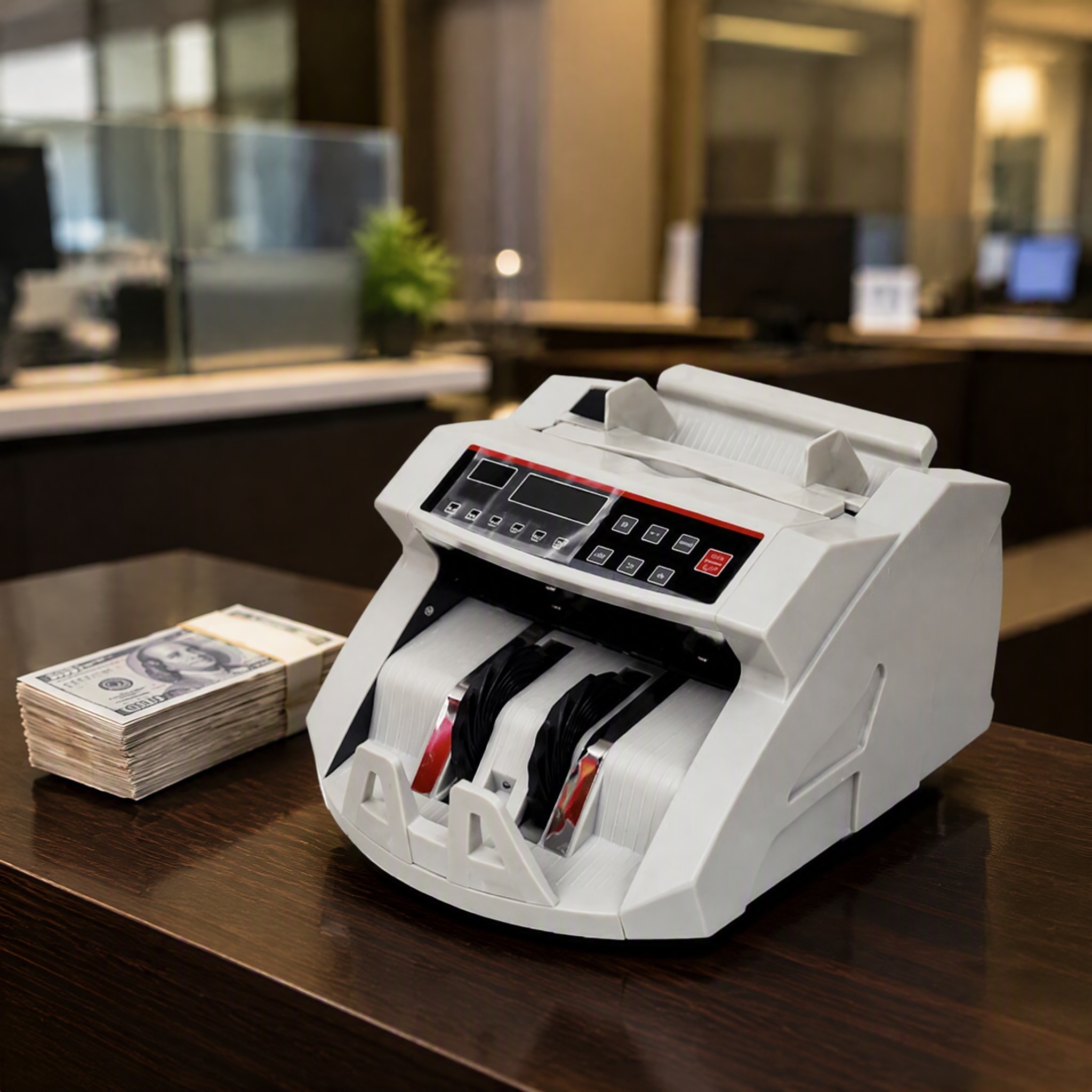 Screen Banknote Counter — Multi-Currency Money Counting & Detection Machine