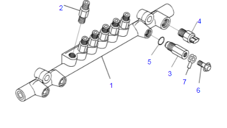 Válvula del limitador de la presión de carburante 095420-0260 de ND095420-0440 ND095420-0260 095420-0440