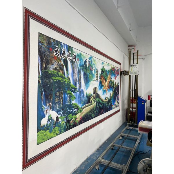 Машина стены печати принтера 600w настенной живописи 3D украшения 3.5m дома