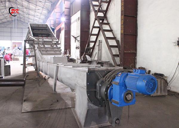 Carbon Steel Auger Screw Conveyor Spiral Tapioca Starch Lifter Conveyor