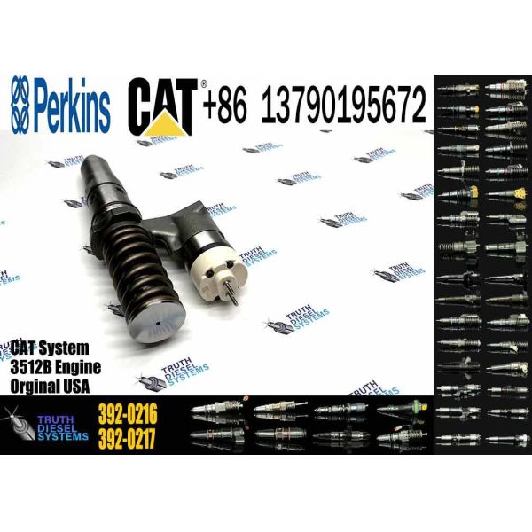 Diesel Engine Fuel Injector 386-1769 392-0217 3861769 3920217 392-0216 3920216 392 0216 suit for CAT Engine 3512/3516/3508 More