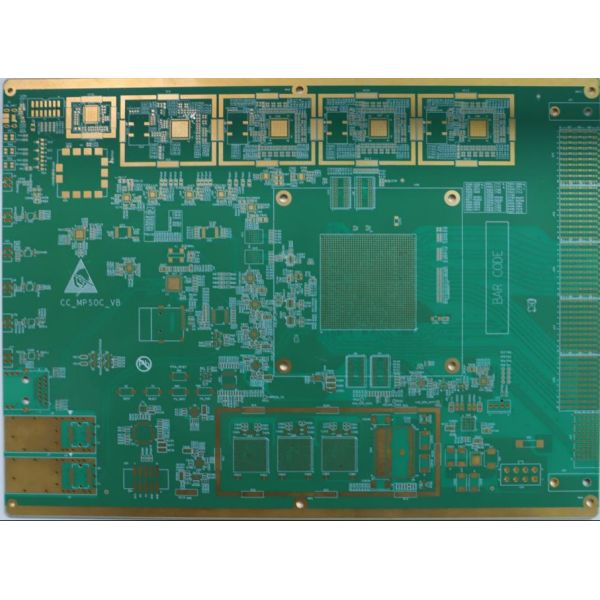 Green Oil High Density Interconnection Custom-made Board for Complex Electronics
