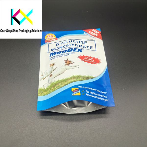 High Barrier Matte Zip Lock Pet Food Pouch Cat Food Pouch Recycling
