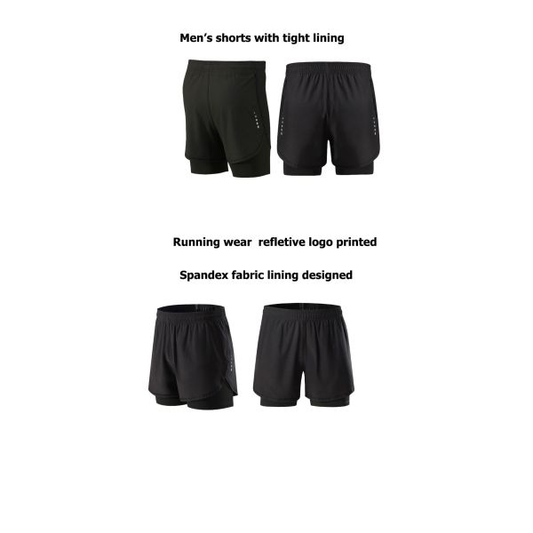 спортзал атлетической одежды прочных людей 90% полиэстер призонный замыкает накоротко с подкладкой