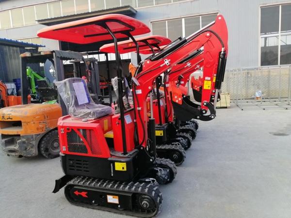 Chinese Wholesale 1ton Small Crawler mini Excavator Price List Multifunction Mini Digger