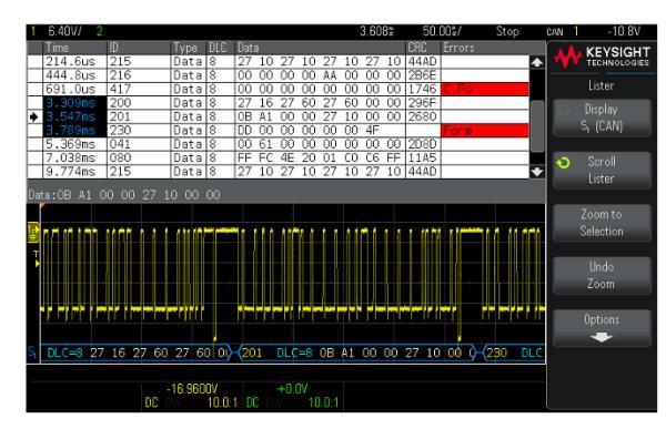 Keysight Agilent High-Definition Oscilloscope DSOX1204G 4 Analog Channels
