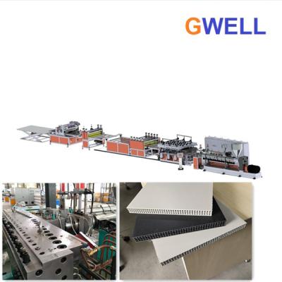 PP Hollow Building Sheet Extrusion Line Plastic Building Board Making Machine