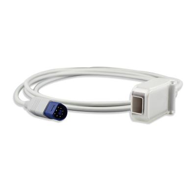 8 Pin Nellcor Spo2 Extension Cable Medical Spo2 Sensor Cable With Philips HP