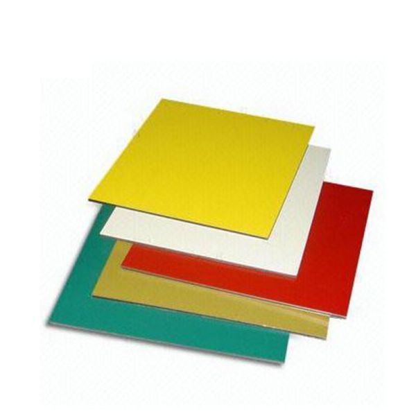 3003 2.85MM espesor PVDF placa de aluminio recubierta de color