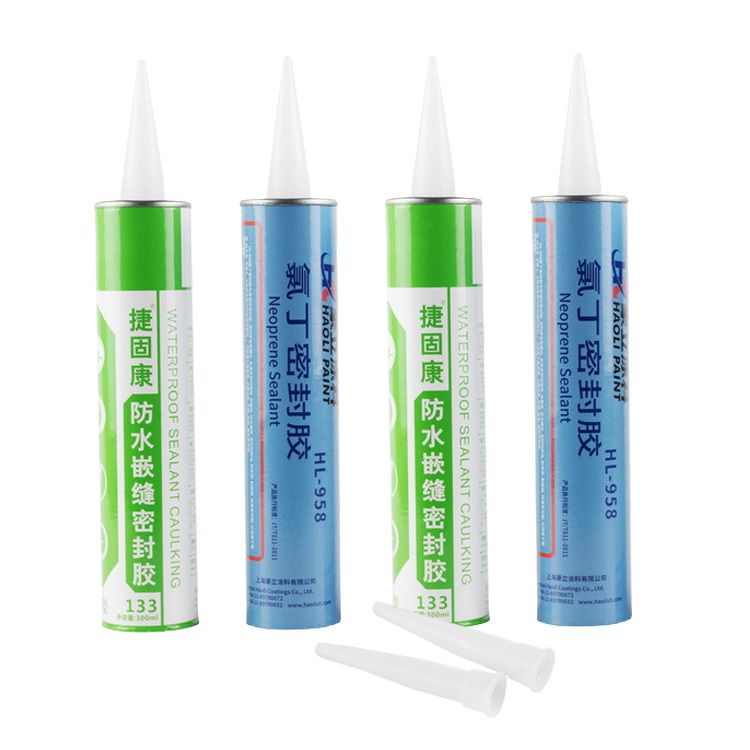 Custom Recyclable Empty Silicone Sealant Paper Tube Packaging Replaceable Nozzle