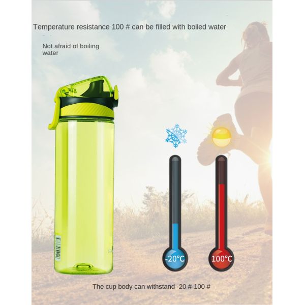 Compact Design 700ml 1000ml Cycling Water Bottle 1l Sports Water Bottle With Lift Clear Student Water Bottle For School Boy Hydrate With Reusable
