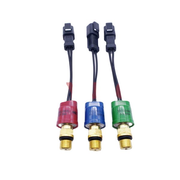 JUYULONG Universal Construction Machinery Parts JCB220 240 360 Red Green Blue Pressure Sensor Switch 332J0671 Walk-Behind
