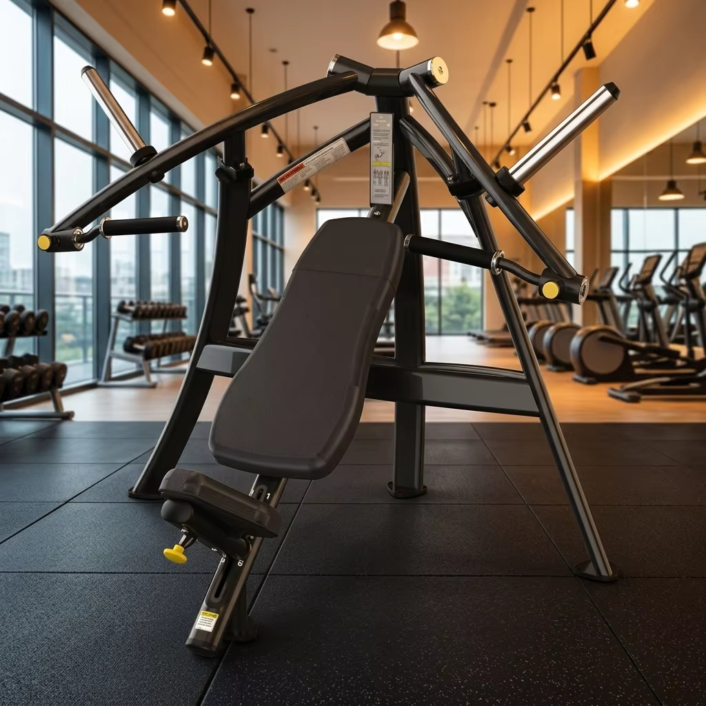 Chest Press Machine Commercial Plate Loaded Strength Training Gym Equipment 