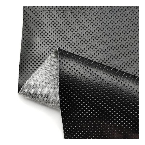 Wear Resisting Pvc Punched Leather Artificial Synthetic Leather Luggage Bag Chair Sofa Leather Fabric