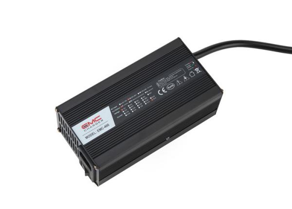 EMC-400 60V5A Aluminum lead acid/ lifepo4/lithium battery charger for golf cart, e-scooter
