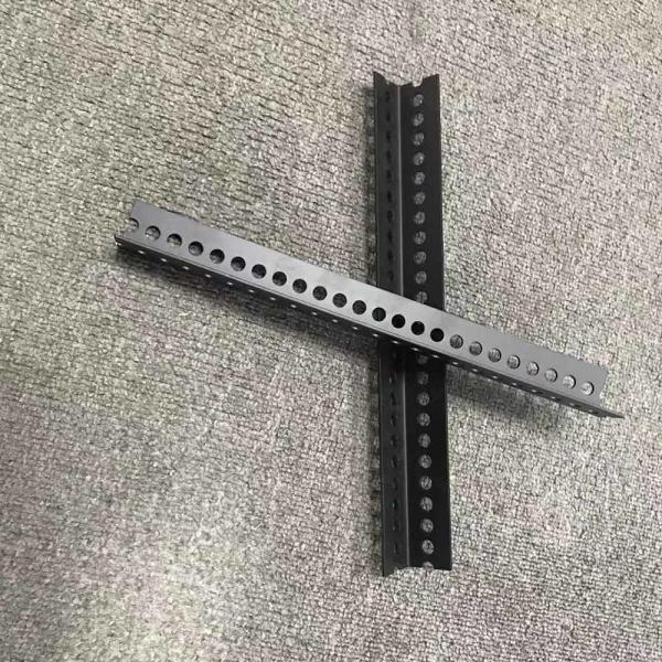 Perforated L Shaped Suspended Ceiling Accessories Powder Coated Galvanized Steel