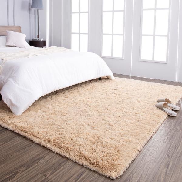 2024 Alfombras Fluffy para Crianças Quarto Quarto Criança Amarração e Logotipo Logotipo personalizado