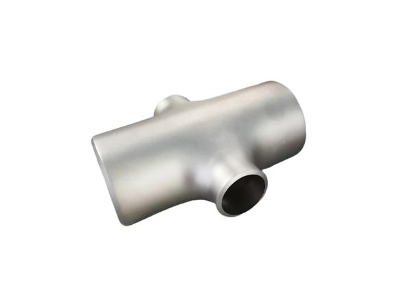 チタン 異径十字管 ASTM B16.9 DN40*DN25*3mm GR2