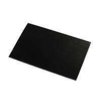 Peso ligero incombustible cepillado multiusos de la hoja de aluminio negra