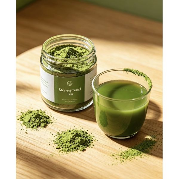 Food Grade Culinary Pure Matcha Powder Vibrant Green Beverage Bakery Natural Color Shade