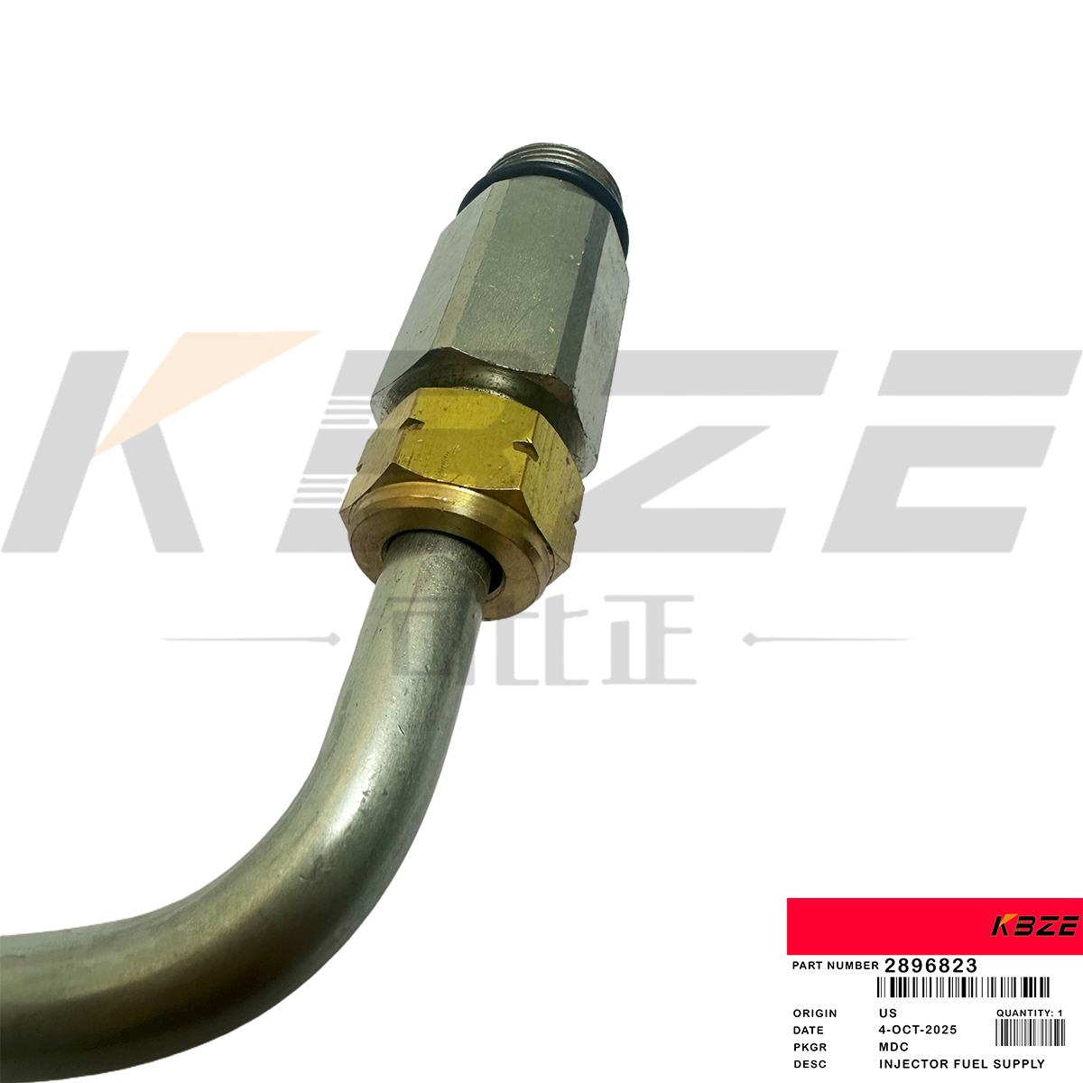 KBZE BRAND 2896823 CUMMINS QSK38 QSK50 ENGINE FUEL SUPPLY TUBE
