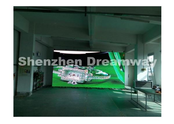 Black Outdoor LED Display P10 RGB with 5.76m x 2.88 m Steel Cabinet