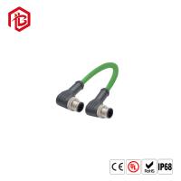 2 le PVC de Pin M12 a moulé le cable connecteur imperméable hommes-femmes