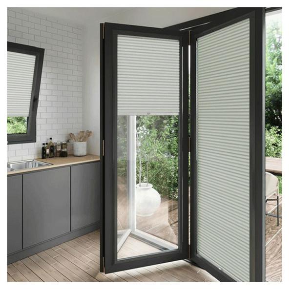 Upgrade To Triplex Glass Modern Design Bi-Fold Doors With Aluminium Alloy