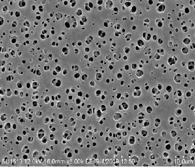 изображение фильм PES мембраны Microfiltration 0.85uM неподдержанный для делать фильтры патрона PES