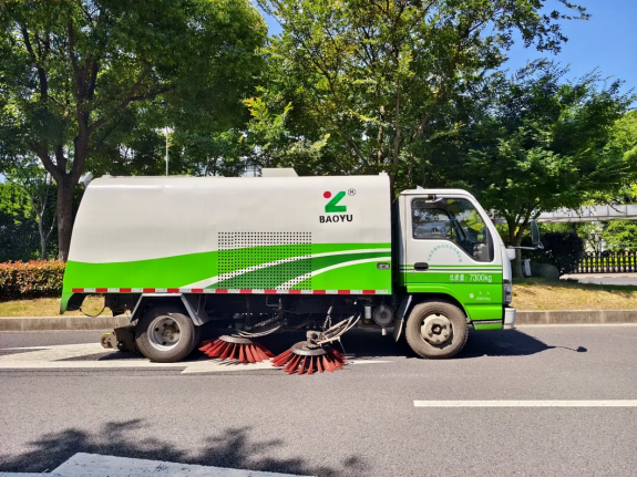 Integrated Sweeper Washer Street Cleaning Truck 18tons ZBJ5180TXSC