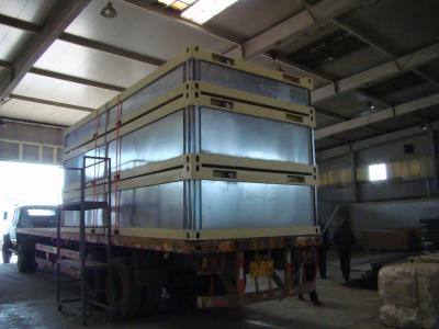 Recipientes modulares padrão do escritório móvel - bloco liso