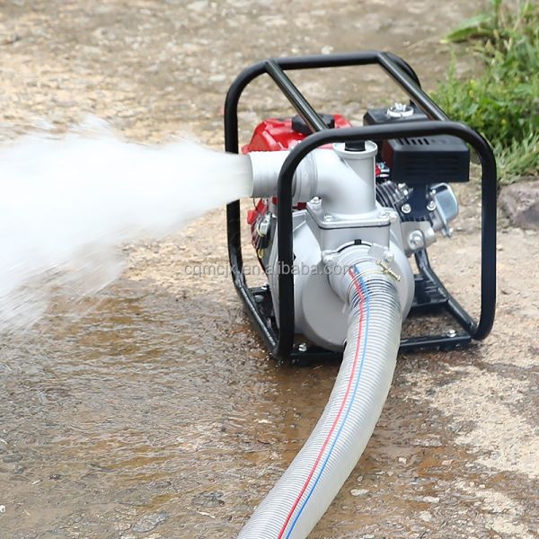 4-Stroke Air-Cooled 5HP Diesel Water Pump for Agricultural Irrigation at 530x395x460mm