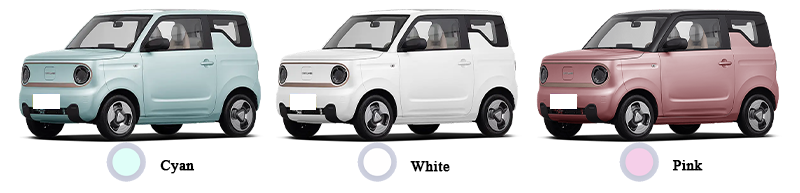 4 Seater Geely Panda Mini Electric Car 100Km/H Lithium Iron Phosphate Battery