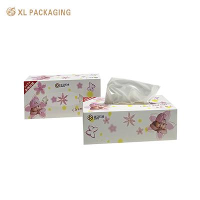Tecido de papel personalizado com logotipo impresso 190x190mm Tecidos faciais grandes