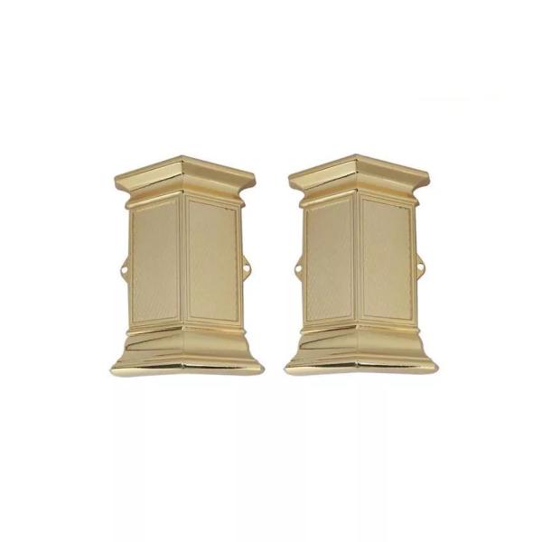 TX-B Plastic Zinc Alloy Casket Swing Bar Gold Color