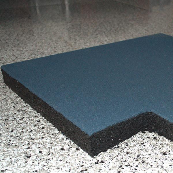 Shock Asorption Rubber Floor Mat Tile Waterproof For Gym Flooring